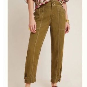 Anthropologie Jackson Tapered Utility Pant (Size 0 Petite)